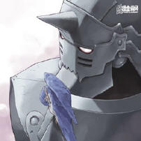 VOILA  ALPHONSE EN ARMURE LE PETIT FRERE D'EDOUARD