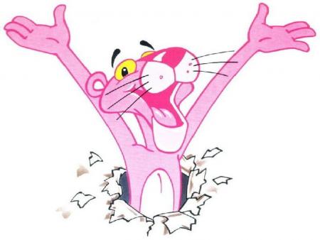 la PANTERE ROSE